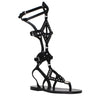Isabel Marant Black Leather Flip-Flop Sandals Isabel Marant