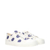 Moschino White Fabric Low Tops Moschino