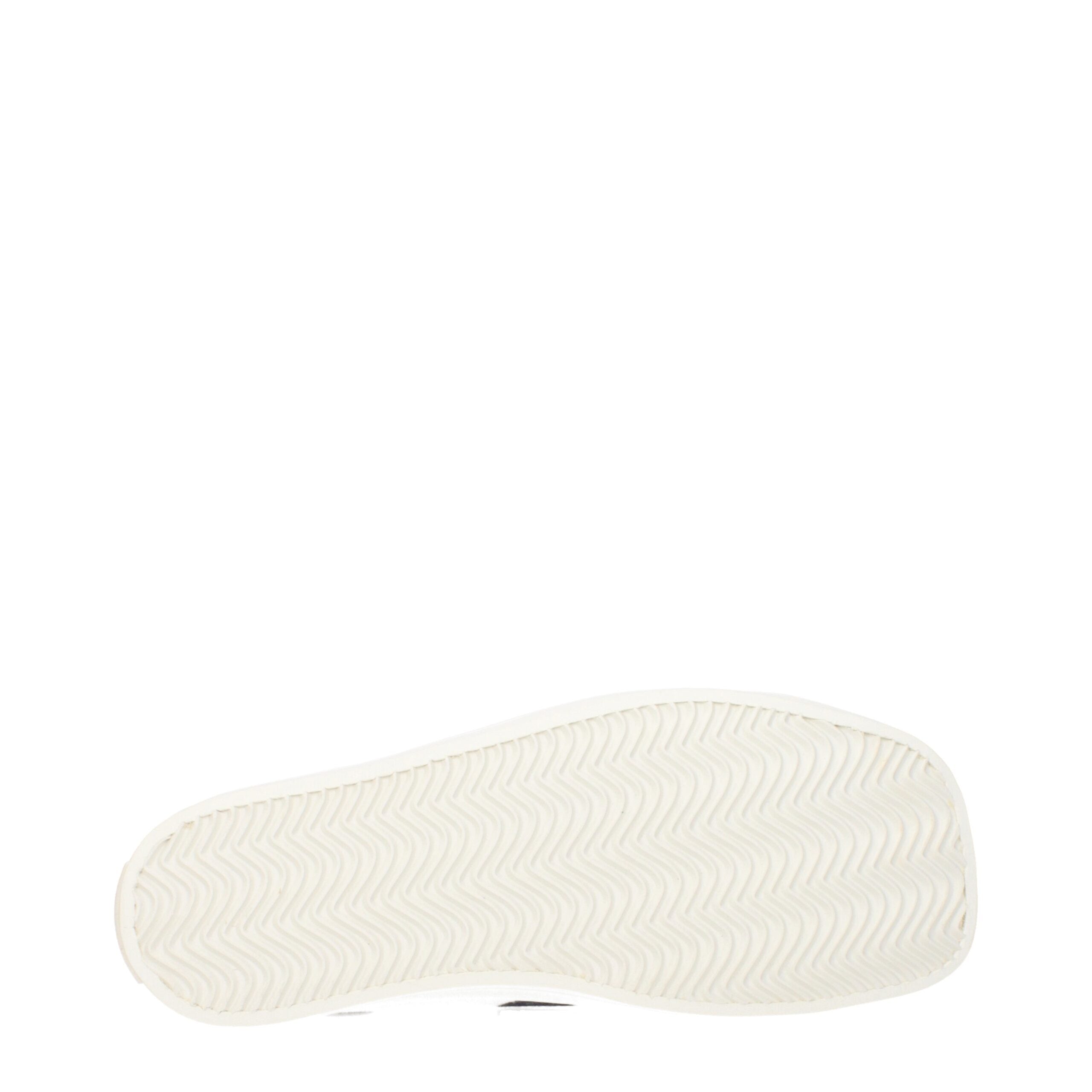 Moschino White Fabric Low Tops Moschino