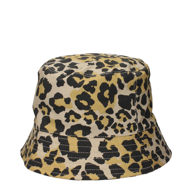 Max Mara Beige Cotton Bucket Hats Max Mara