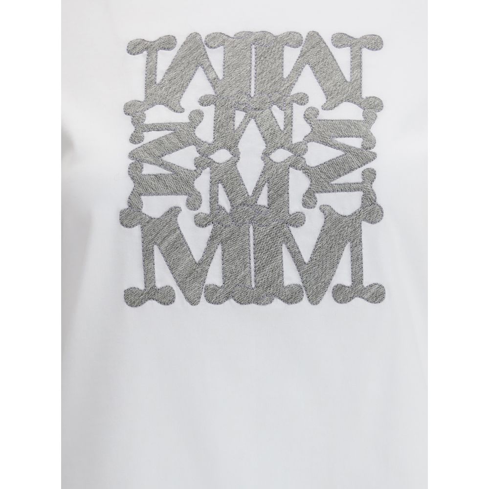 Max Mara Embroidered monogram T-shirt Max Mara