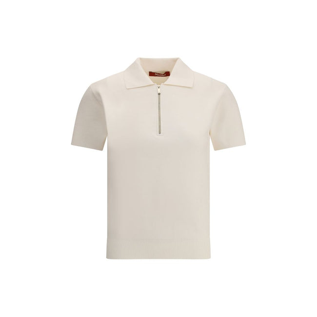 Max Mara Teti Zip Polo Shirt Max Mara
