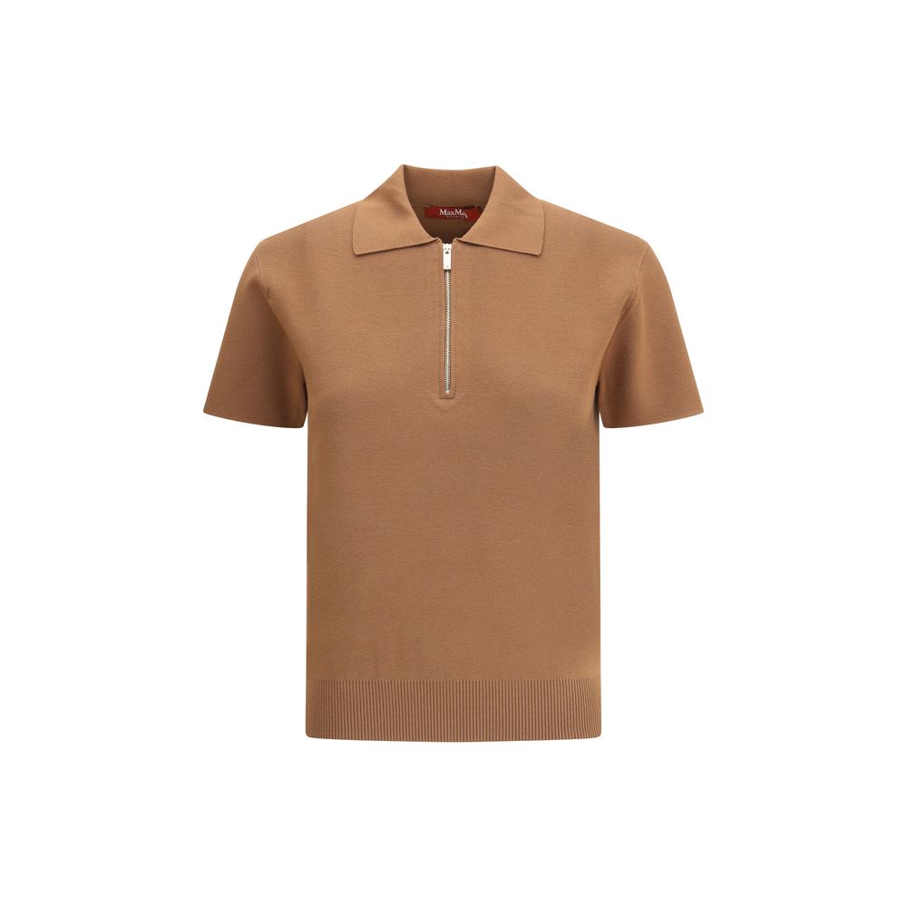 Max Mara Teti Zip Polo Shirt Max Mara