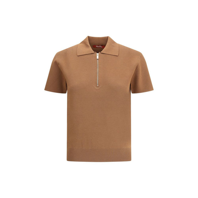 Max Mara Teti Zip Polo Shirt Max Mara