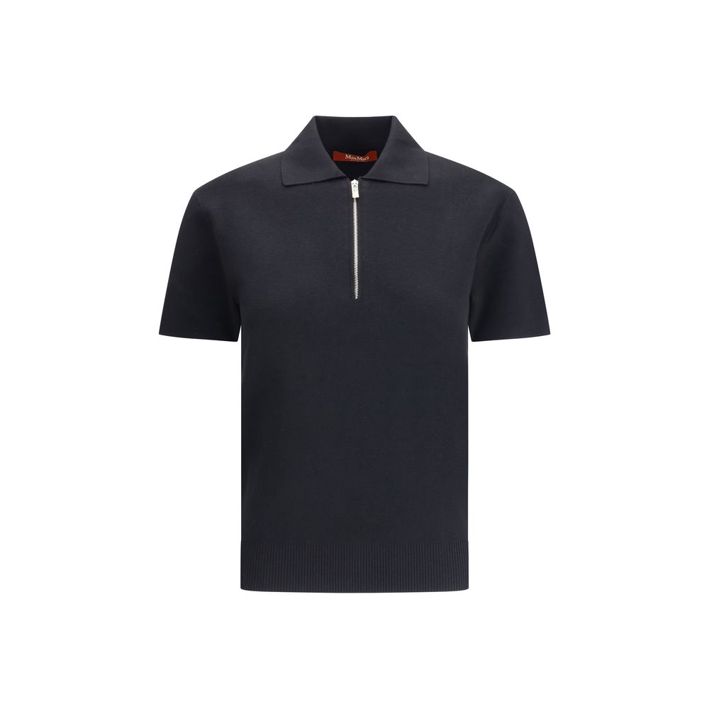 Max Mara Teti Zip Polo Shirt Max Mara
