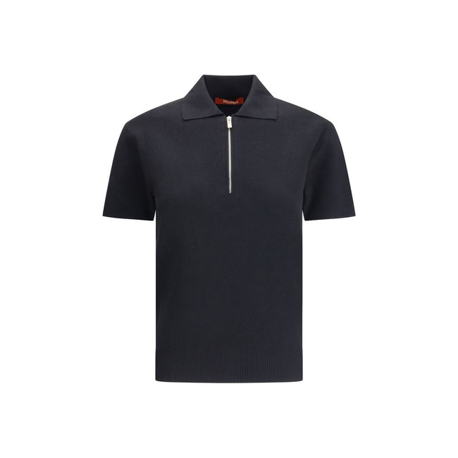 Max Mara Teti Zip Polo Shirt Max Mara