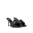 Bottega Veneta Green Leather Sandal Bottega Veneta
