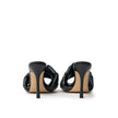 Bottega Veneta Green Leather Sandal Bottega Veneta
