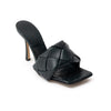 Bottega Veneta Green Leather Sandal Bottega Veneta