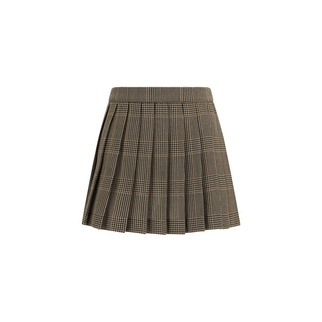 Golden Goose miniskirt with Prince of Wales motif Golden Goose