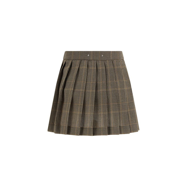 Golden Goose miniskirt with Prince of Wales motif Golden Goose
