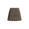 Golden Goose miniskirt with Prince of Wales motif Golden Goose