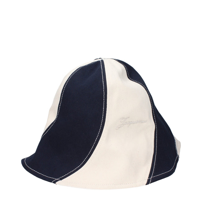 Jacquemus Blue Cotton Bucket Hats Jacquemus