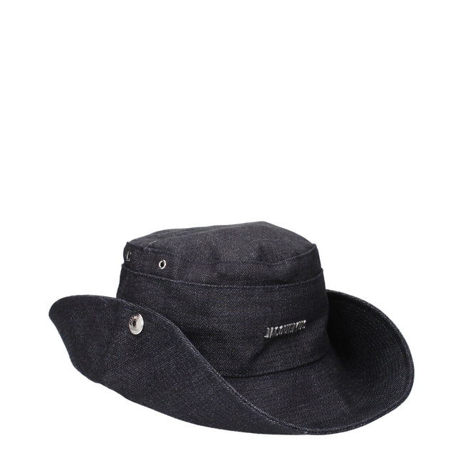 Jacquemus Blue Cotton Sunhats Jacquemus