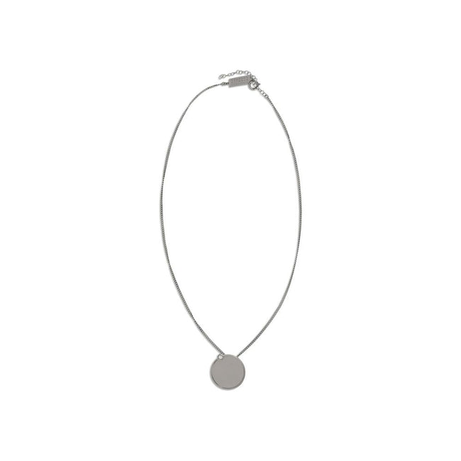 MM6 Necklace with round plaque MM6