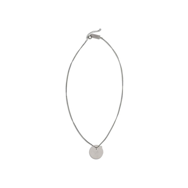 MM6 Necklace with round plaque MM6