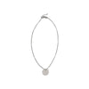 MM6 Necklace with round plaque MM6