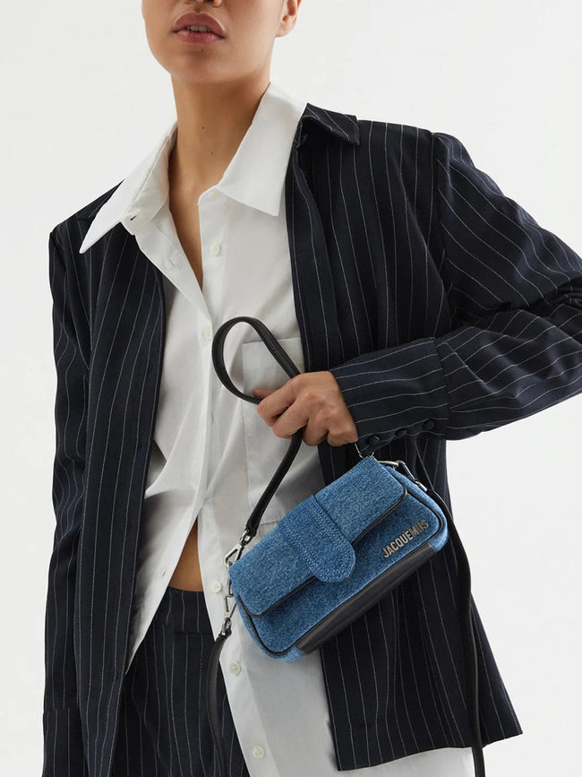 Jacquemus Denim Le Bambimou Petit Handbag Jacquemus