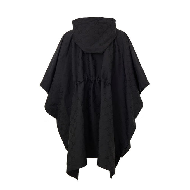 Gucci Black Polyester Trench Coat Gucci