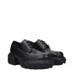 Off-White Black Leather Oxfords And Derbies Off-White