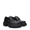Off-White Black Leather Oxfords And Derbies Off-White