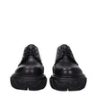 Off-White Black Leather Oxfords And Derbies Off-White