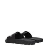 Off-White Black Cotton Slippers Sandals Off-White