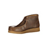 Clarks Brown Leather Men Sneaker Clarks