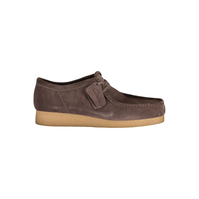 Clarks Brown Leather Men Sneaker Clarks