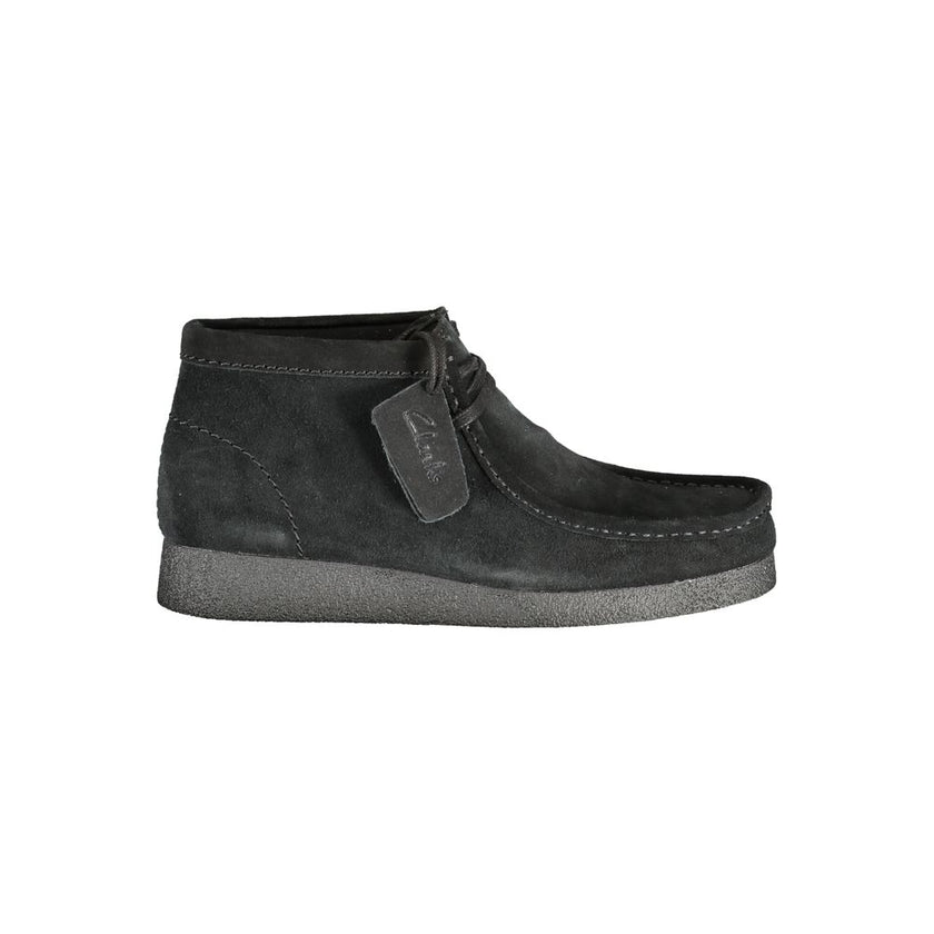Clarks Black Leather Men Sneaker Clarks