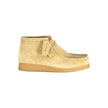 Clarks Beige Leather Men Sneaker Clarks