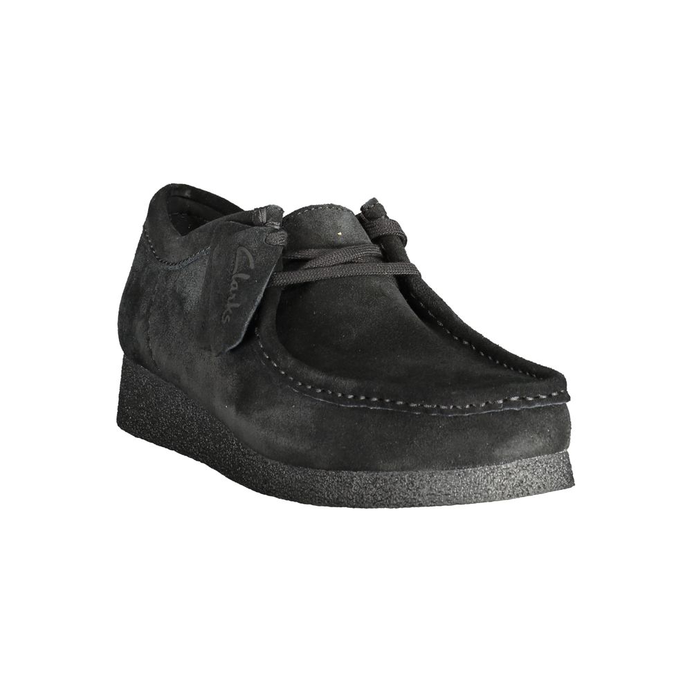 Clarks Black Leather Men Sneaker Clarks