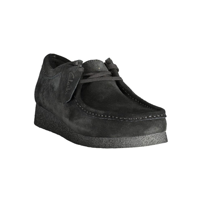 Clarks Black Leather Men Sneaker Clarks