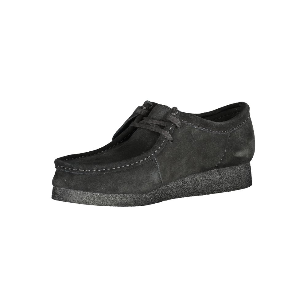 Clarks Black Leather Men Sneaker Clarks