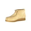 Clarks Beige Leather Men Sneaker Clarks