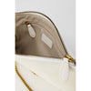 PINKO Cream Leather Clutch Bag PINKO