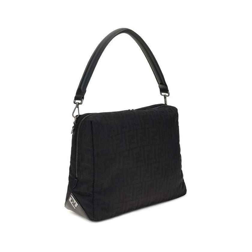 Fendi Black Polyamide Shoulder Bag Fendi
