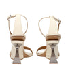 Off-White Beige Leather Platforms Off-White