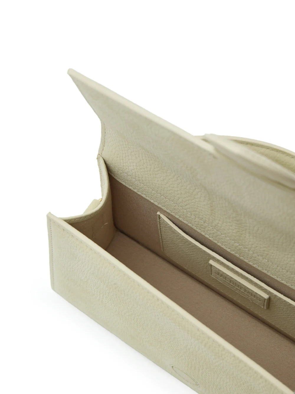 Jacquemus Beige Textured Le Grand Bambino Bag Jacquemus
