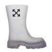 Off-White Transparent Pvc Ankle Boots Off-White