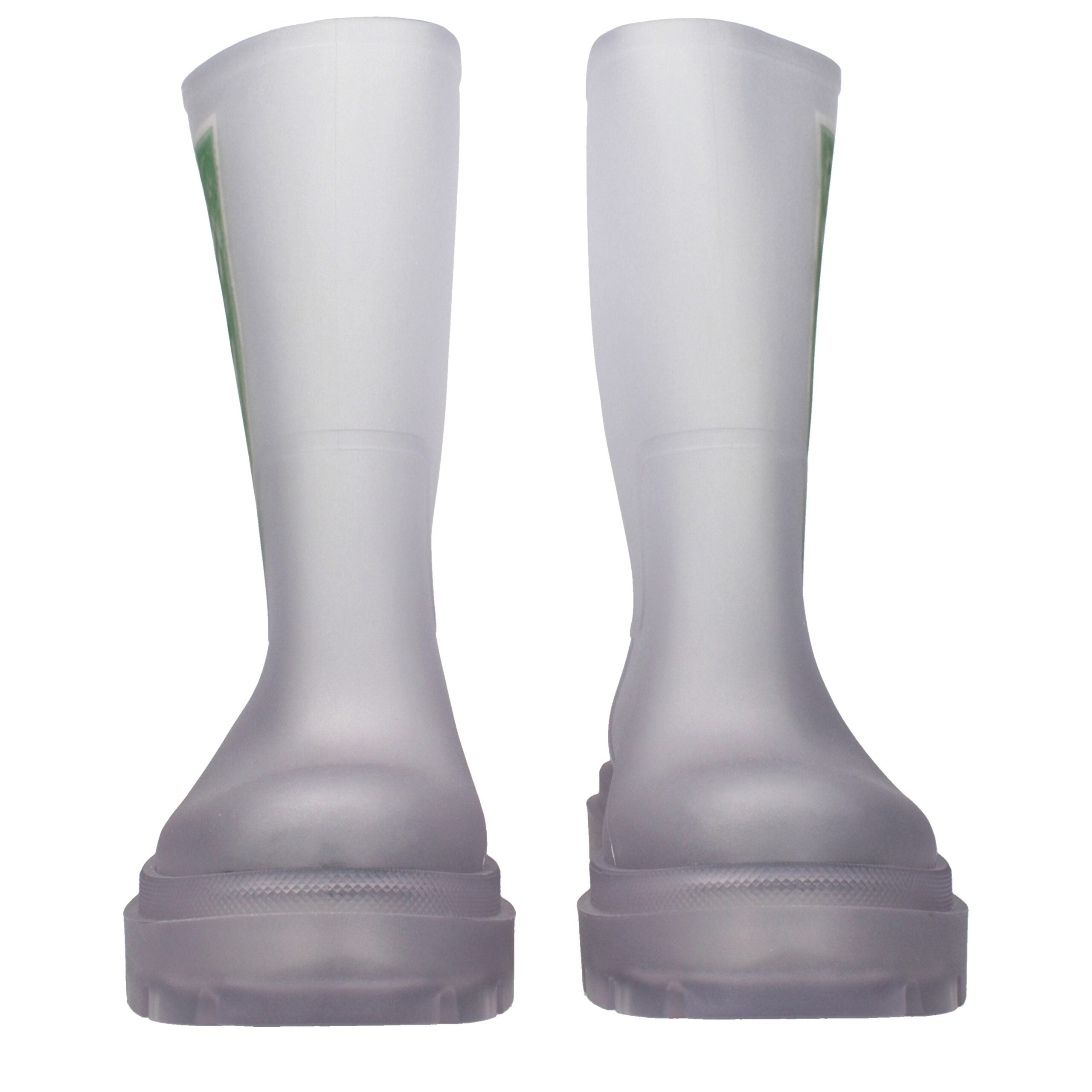 Off-White Transparent Pvc Ankle Boots Off-White