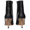 Off-White Black Leather Ankle Boots Off-White