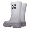Off-White Transparent Pvc Ankle Boots Off-White