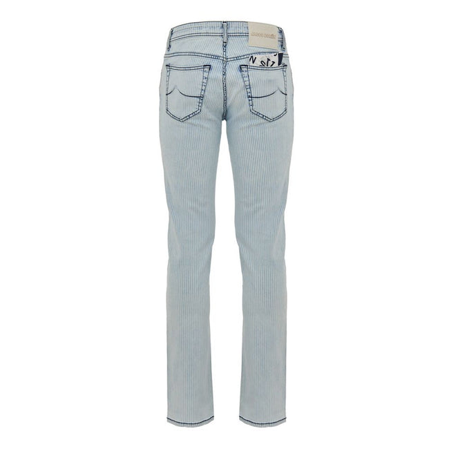 Jacob Cohen Blue Cotton Skinny Jean Jacob Cohen