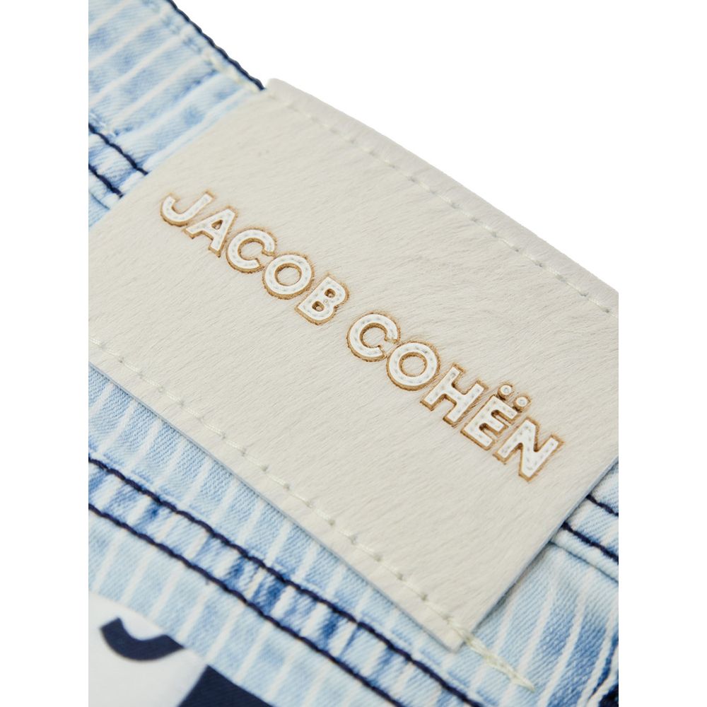 Jacob Cohen Blue Cotton Skinny Jean Jacob Cohen