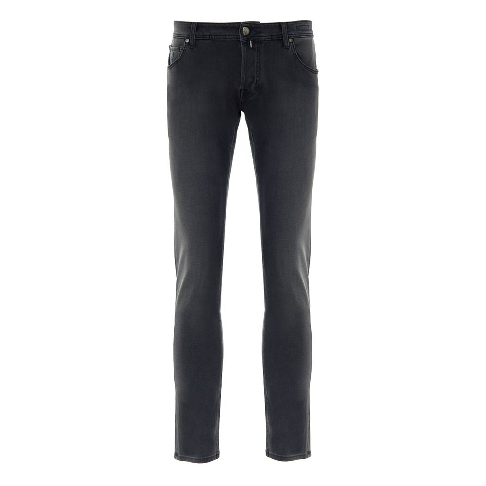 Jacob Cohen Black Cotton Skinny Jean Jacob Cohen