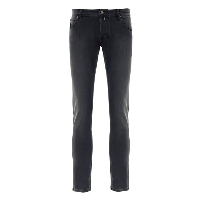 Jacob Cohen Black Cotton Skinny Jean Jacob Cohen