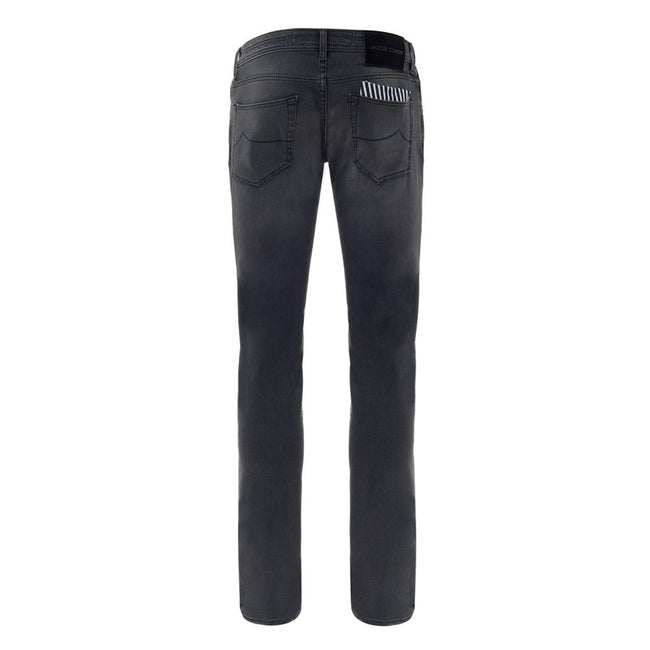 Jacob Cohen Black Cotton Skinny Jean Jacob Cohen