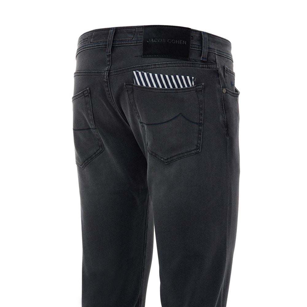 Jacob Cohen Black Cotton Skinny Jean Jacob Cohen