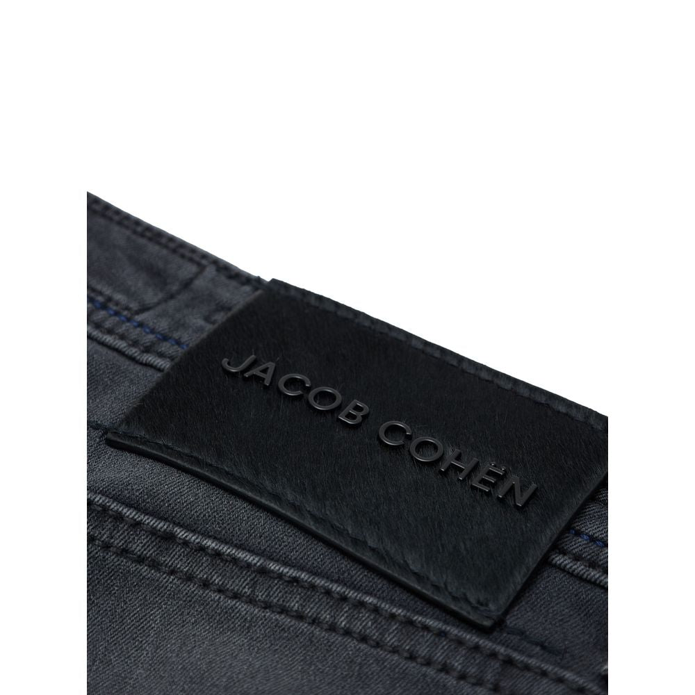 Jacob Cohen Black Cotton Skinny Jean Jacob Cohen